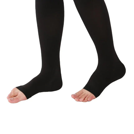 Collant a compressione medica 15-20 MmHg Calze di supporto graduate per infermieri Stecche per tibia Volo Viaggi Vene varicose