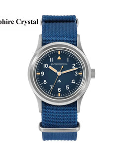 Militado ML14 36mm Orologio VH31 Sweep Secondo Movimento al quarzo Orologio Cristallo di zaffiro Super luminoso BGW9 C3 100m Orologi impermeabili