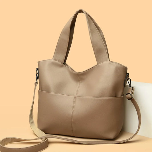 2 set di borse da donna in pelle PU di alta qualità borsa tote di grande capacità di lusso borsa a tracolla da donna borse e borsetteSac