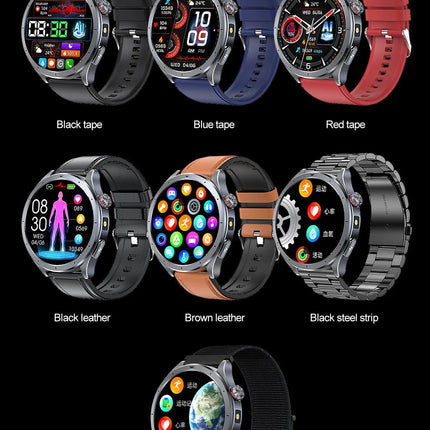 Nuovo Smartwatch 2026 per Analisi del Grasso Corporeo, ECG+PPG, Acido Urico, Pressione Sanguigna, Ossigeno nel Sangue, Orologio con Chiamate per Uomini e Donne platinumshop
