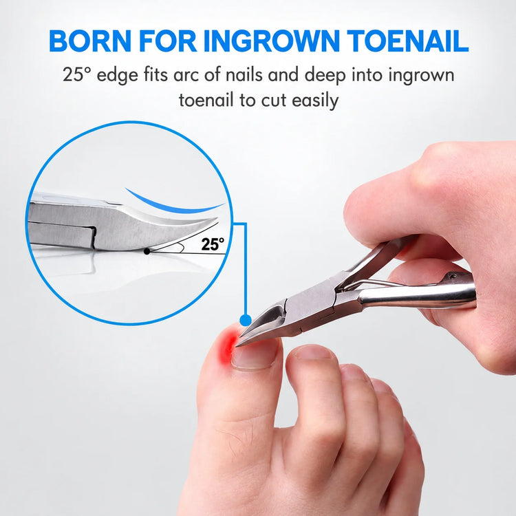 Ingrown Toenail Hawkbill Pliers, Heavy-Duty Toenail Clippers, Suitable for Thick and Ingrown Nails, Precision Nail Clippers.
