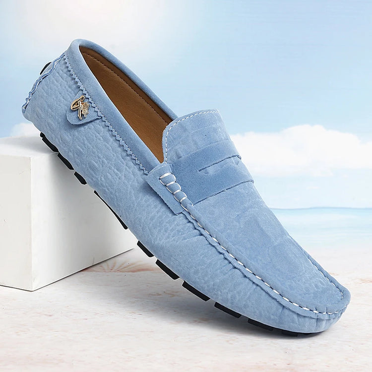 Scarpe Italiane Formali da Uomo, Mocassini in Pelle Fatti a Mano, Scarpe Casual da Guida, Slip-on di Lusso Comodi per Uomo
