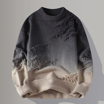 Winter Sweaters for male men thick O-neck sweater men Student youth sweaters autumn Men's wool Casual Knitwear Pullover men