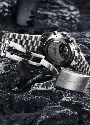 2026 Nuovo PAGANI DESIGN 1701 V5 Orologi da uomo Orologio al quarzo di lusso da uomo Sport Cronografo velocità AR Vetro zaffiro 100M Impermeabile