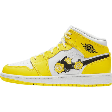 Nike Authentic AIR JORDAN 1 MID SE (GS) Scarpe da ginnastica casual per bambini da donna AV5174-700 platinumshop