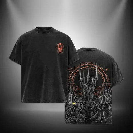 T-shirt Y2k High Street en coton délavé vintage pour homme, film classique, coupe décontractée, manches courtes, col rond, unisexe, cadeau pour fans