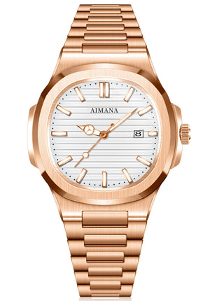Men's Ultra-Thin Waterproof Quartz Watch with Calendar, High-End Lightweight Design for an Elegant Look