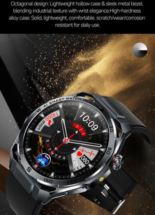 Nuovo Smartwatch 2026 con Analisi del Grasso Corporeo ECG+PPG, Acido Urico, Pressione Sanguigna, Ossigeno nel Sangue, Chiamate Bluetooth, Orologio Sportivo Intelligente per Uomini e Donne platinumshop