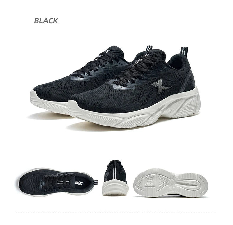 Xtep Running Shoes For Men Breathable Wear-Resistant Men's Sports Shoes Lightweight Jogging Cushioning Sneakers 877119110026 PlatiNum