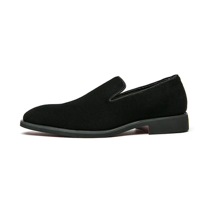 Scarpe primaverili in pelle scamosciata di marca di design italiano di lusso primaverile Scarpe eleganti da ufficio per uomo Mocassini da discoteca marroni da uomo
