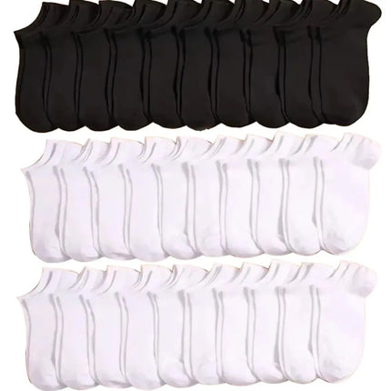 Calzini da barca unisex casual in tinta unita Calzini sottili e traspiranti comodi antiodore che assorbono il sudore per uomo donna nero, bianco, grigio