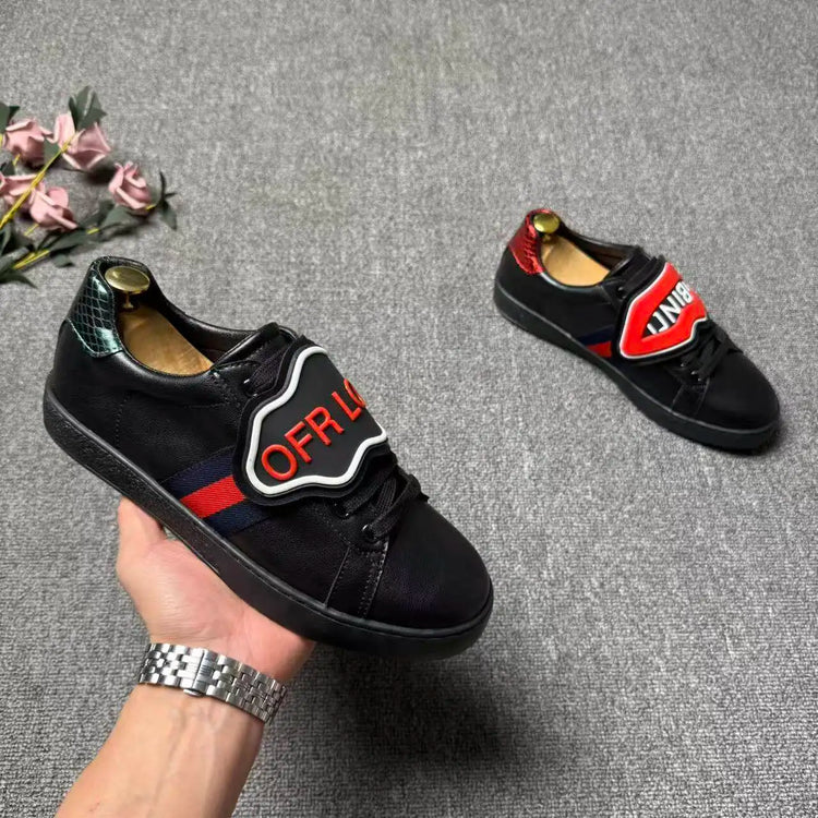Men's 2026 summer new low-top sports and leisure shoes fashion flat-bottomed lace-up board shoes
