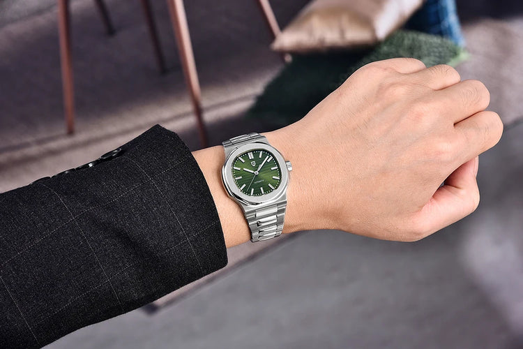 PAGANI DESIGN 2026 Nuovo Orologio da Uomo con Movimento Seagull ST16, Orologio Meccanico Automatico di Lusso, Vetro Zaffiro AR, Acciaio Inossidabile 316L, Impermeabile