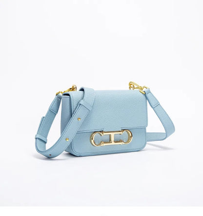 Carolina Herrera Elegante classico semplice tinta unita versatile casual da donna nuova borsa a tracolla di lusso leggera con una spalla