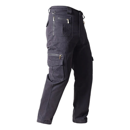 Cargo Pants Cotton Tactical Casual Pants Men Multi-Pockets Casual Pants Traninig Work Trousers For Man 2024 Plus Size 5XL