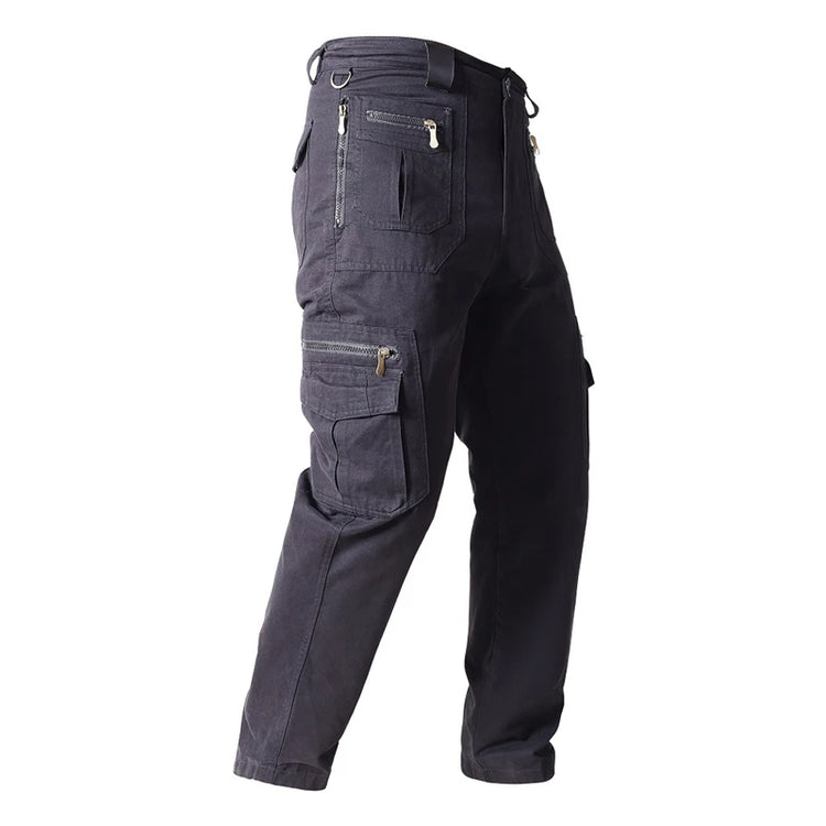 Cargo Pants Cotton Tactical Casual Pants Men Multi-Pockets Casual Pants Traninig Work Trousers For Man 2024 Plus Size 5XL