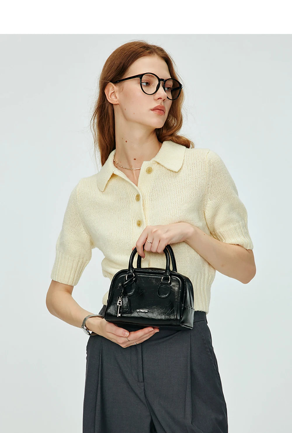 LA FESTIN Original Brand Handbag Women Popular Shoulder Bag Designer Boston Bag Luxury Bag Square Bag Lady Crossbody Bag