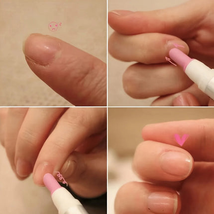 1/3PC Exfoliating stick Nail edge exfoliating tool Nail sanding Tool Engraving pen Sanding stone pen