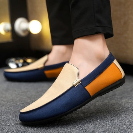Scarpe casual da uomo primavera estate alla moda, traspiranti, slip-on, da guida, taglie grandi