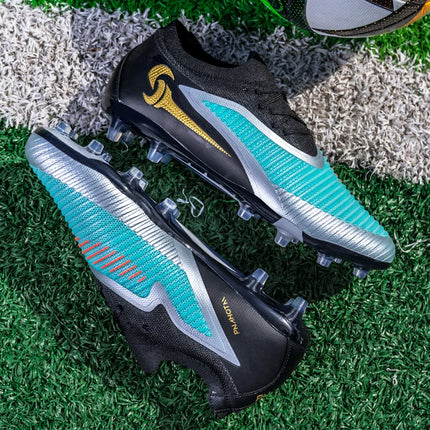 Nuovi Scarpini da Calcio per Uomo, Scarpe Sportive da Esterno per Ragazzi, Tacchetti Lunghi Antiscivolo Traspiranti, Scarpe da Calcio per Allenamento e Partite, Comode per Adulti