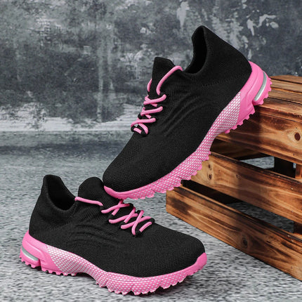 Breathable Socks Shoes Women Lightweight Knitted Casual Sneakers Non-slip Walking Footwear Outdoor Jogging Fitness Sports PlatiNum