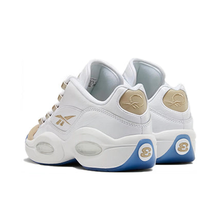 Reebok Question Cushioning Low top Basketball Shoes Unisex Yellow EF7609