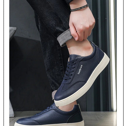 Casual Shoes Loafers British Leather Sneakers Flats Shoes Classic Men Leather Shoes Spring Summer New Trendy Designer Loafers