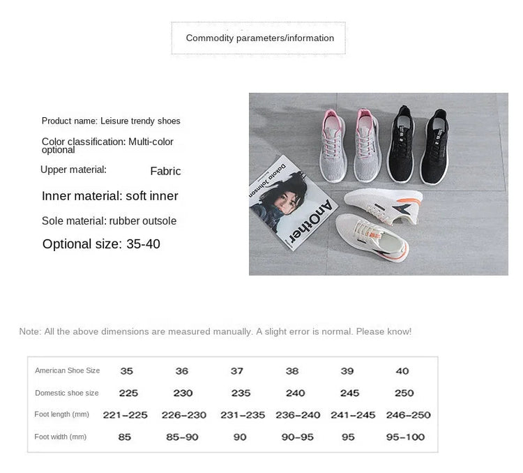 2025New Women's Trendy Sports Shoes Fashion Mesh Casual Shoes Lightweight Breathable Running Shoes PlatiNum