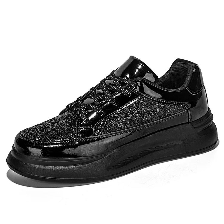 New Men Skateboard Shoes Platform Trend Sport Shoes Women Sneaker Sequin Shoes for Men Chaussure Homme Female Sneakers