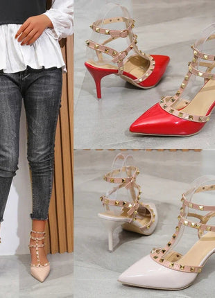 Scarpe donna 2022 estate donna tacchi alti scarpe di san valentino décolleté a punta femminile per scarpe da donna Zapatos Chaussure Femme platinumshop