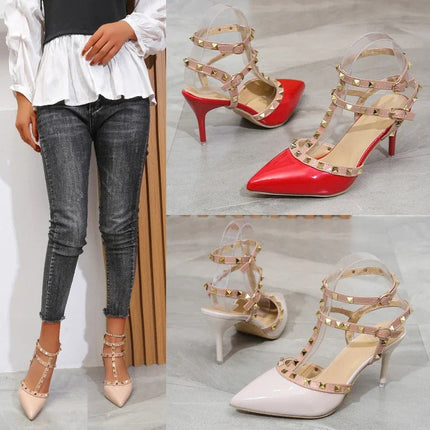Scarpe donna 2022 estate donna tacchi alti scarpe di san valentino décolleté a punta femminile per scarpe da donna Zapatos Chaussure Femme platinumshop