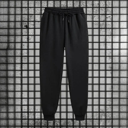 Plus Size Men's Tracksuit Hooded Sweatshirts Sports Sweatpants Zipper Jacket Coats Casual Jogging Pants Male Clothing 110-185KG PlatiNum