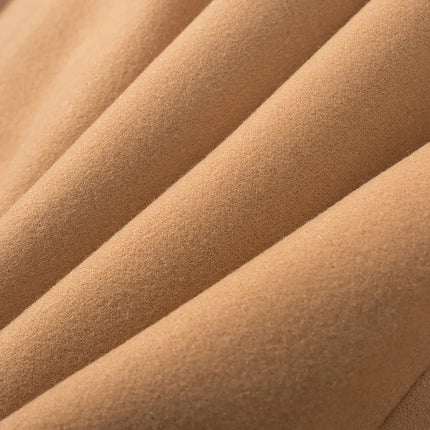 5 Colors New Autumn High Collar Woolen Cape Coat Tie Bow Sashes Long Bat Sleeve Front Buttons Cloak Shawl Jacket Loose Outerwear