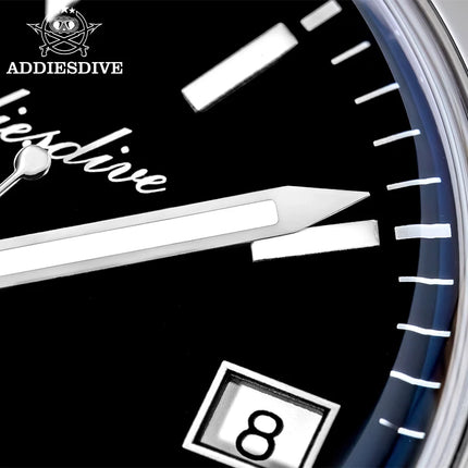 ADDIESDIVE AD2556 36mm Mechanical Automatic Watches Synthetic Sapphire Glass BGW9/C3 Super Luminous 100m Waterproof Men's Watch