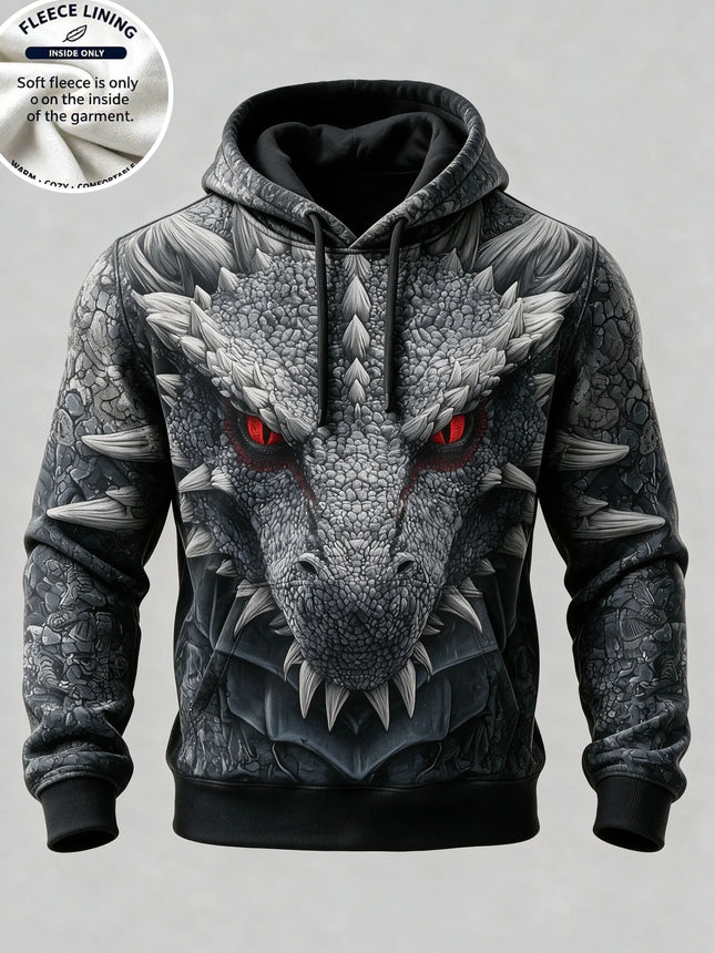 3D Printed Fleece Hoodie Rainbow Zigzag Wave Pattern Pullover Long Sleeve Kangaroo Pocket Casual Sweatshirt Tops