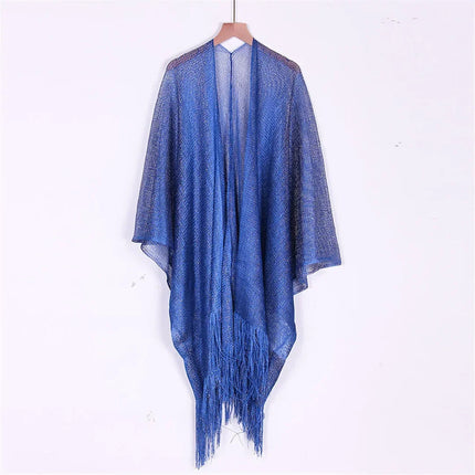 Nappa Oro Bikini Cover Up Abito da spiaggia sexy Tuniche per le donne Beachwear Nuova estate Vedere attraverso il costume da bagno Cover-up Caftano platinumshop