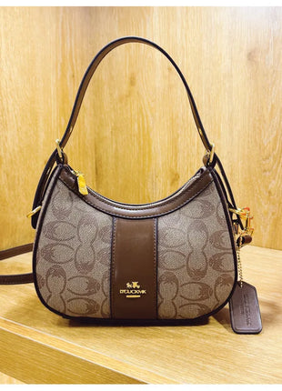 Borsa di lusso da donna 2026 Nuova borsa a tracolla diagonale a spalla singola stampata retrò in PU di alta qualità