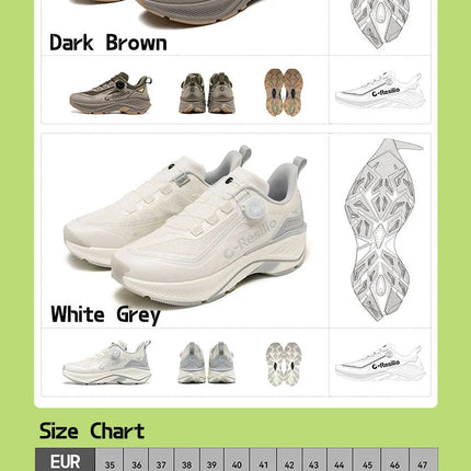ONEMIX Sneakers da corsa per esterni Scarpe da trail elastiche da uomo Sneakers da donna leggere e traspiranti Coppia scarpe casual impermeabili PlatiNum