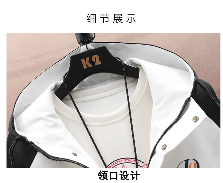 Spring Autumn New Men Casual Sets Mens Hooded Tracksuit Sportswear Jackets+Pants 2 Piece Set Hip Hop Running Sports Suit