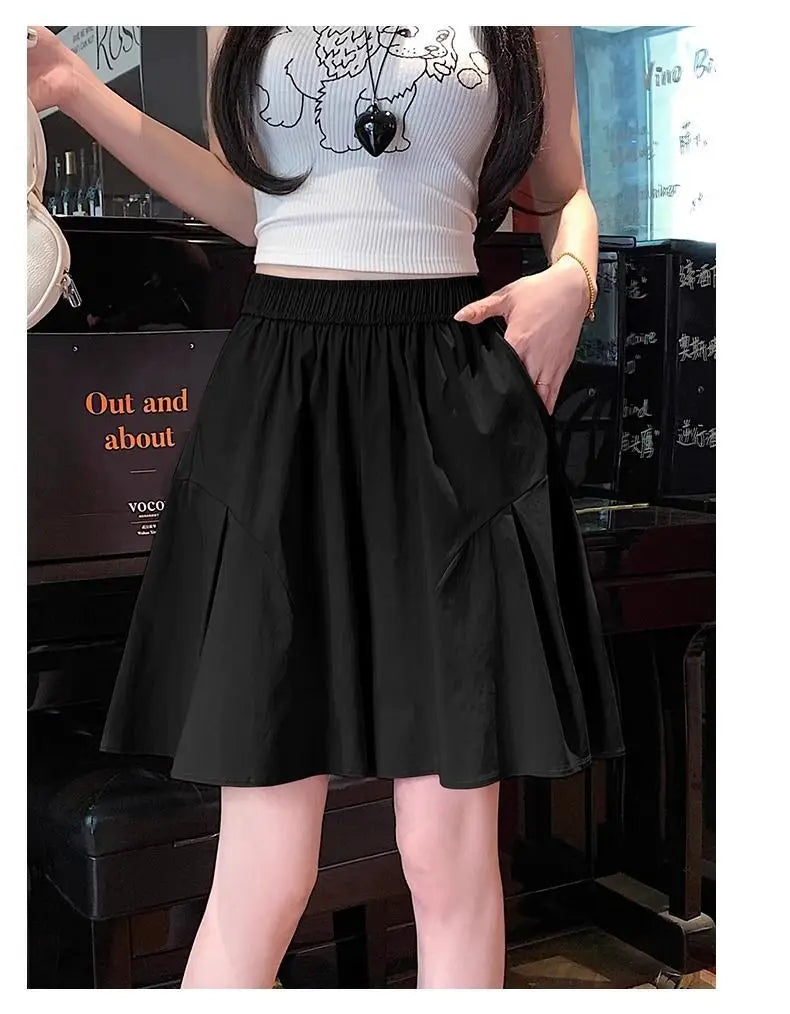 Shorts Womens Woolen High Waist Double Deck Winter Office Lady Mature Classic Elegant Commuter Flannel Warm Formal Workwear