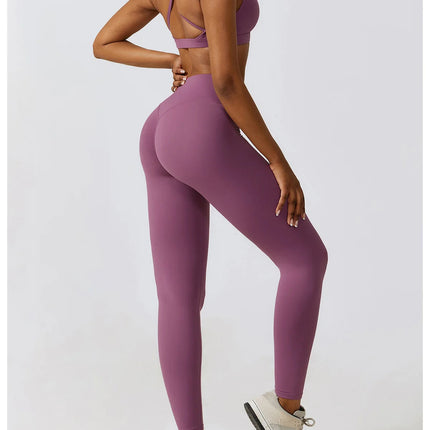 High Waist Yoga Leggings Women Push Up Sport Leggings Fitness Running Hip Lift Yoga Pants Highly Elastic Gym Workout Leggings PlatiNum