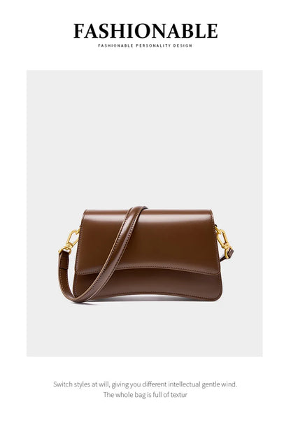 YANATARI underarm cowhide Genuine leather handbags women vintage shoulder bag female luxury bags womens high quality 2025