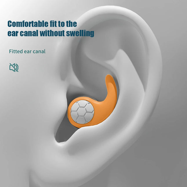 Silicone Ear Plugs Waterproof Swimming Earplugs Noise Reduction Ear Protection for Diving Sleeping Nano Soft Silica Gel Ear Plugs