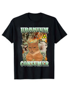 T-shirt estiva da uomo a maniche corte con motivo stampato, stile unisex, adatta per feste in casa come regalo