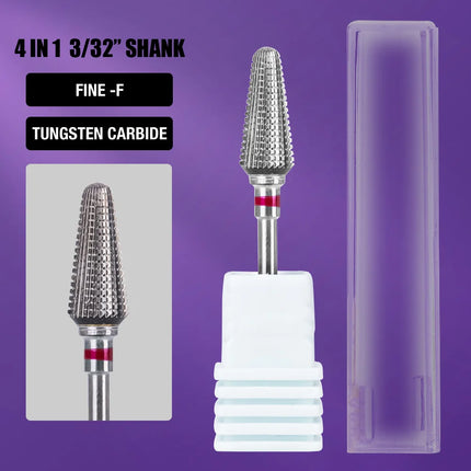 1pc Nail Drill Bit Rotate Burr Milling Nail Cutter Bits Electric Drill Machine For Manicure Pedicure Tools
