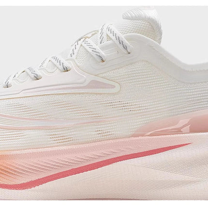 Xtep 2000KM 2.0 Running Shoes Women  Summer Shock Absorption Professional TPU Sneakers 876218110044 (suggest half size down) PlatiNum
