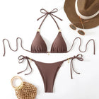 Micro Bikini Triangolare Sexy 2026, Costume da Bagno da Donna, Abbigliamento da Spiaggia, Set Bikini a Due Pezzi con Perizoma Estivo platinumshop