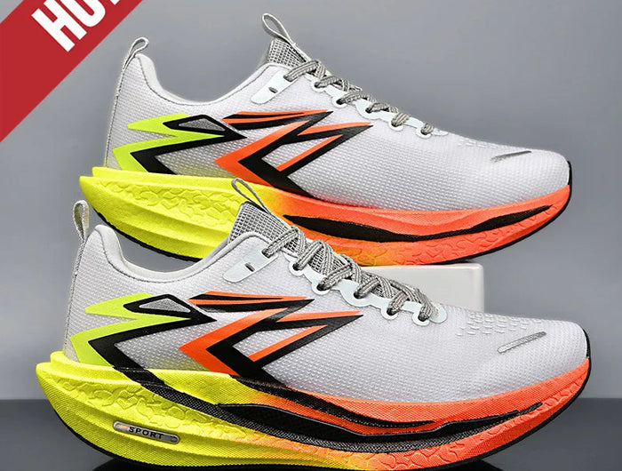 2026 NEW Men Sports Running Shoes Off Marathon Breathable Light Comfortable Women Athletic Sneakers Jogging Tenis Air Cushion PlatiNum