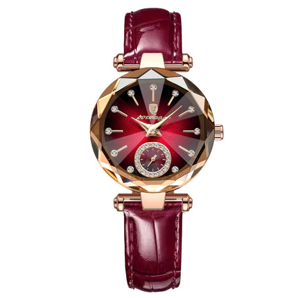 POEDAGAR Orologi al quarzo da donna eleganti di lusso Orologio impermeabile in acciaio inossidabile per donna Orologio da polso da donna alla moda casual reloj platinumshop