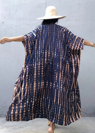 Copricostume da spiaggia da donna con apertura sul davanti, maxi cardigan, kimono, costume da bagno con cinture platinumshop